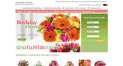 Desktop Screenshot of indonesia-flowers.com